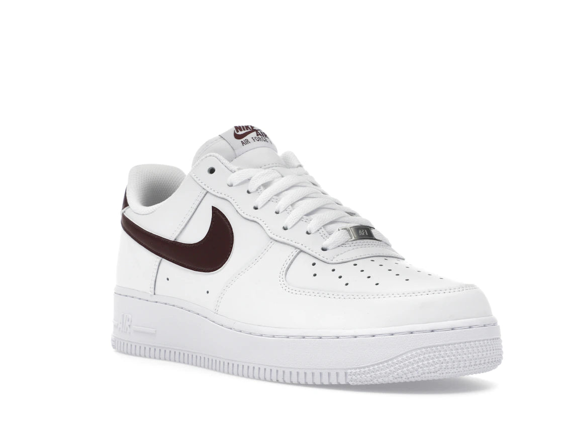 Nike Air Force 1 Low '07 White Burgundy Crush - vue secondaire A