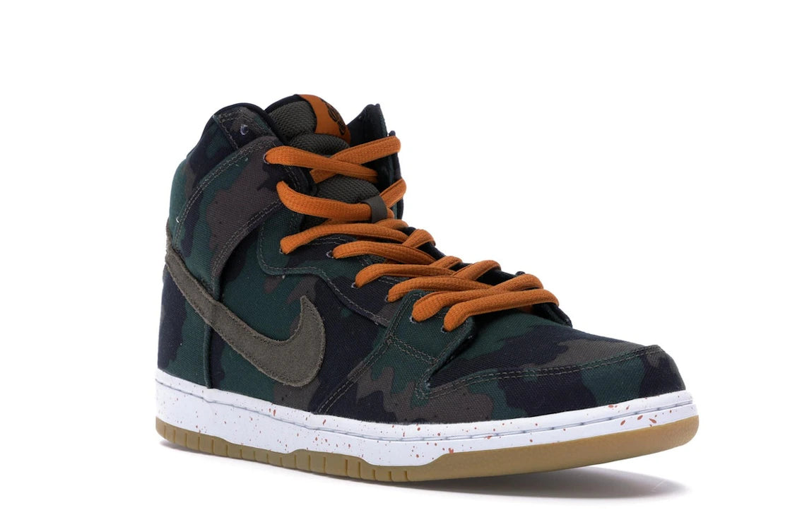 Nike SB Dunk High FiveOneO Camo - vue secondaire A