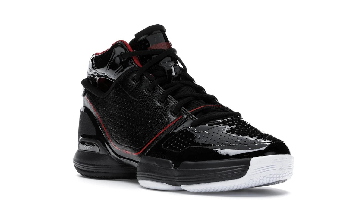 adidas Adizero Rose 1 Black Red - vue secondaire A
