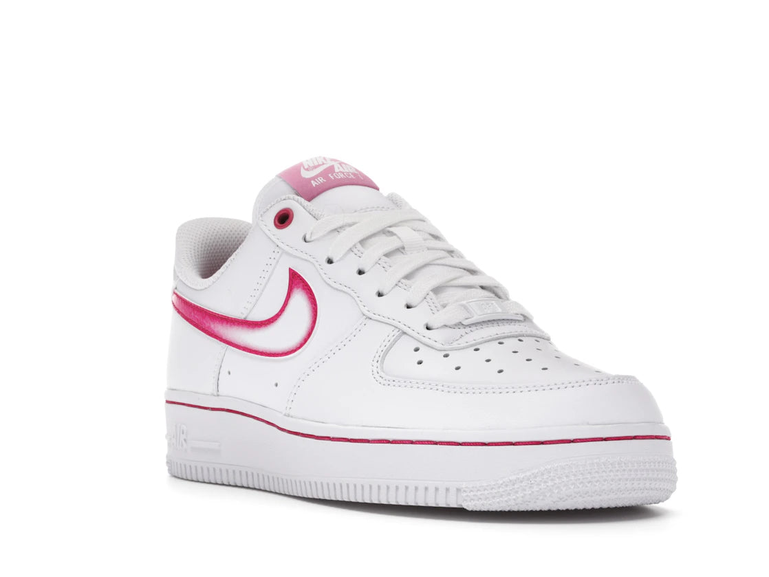 Nike Air Force 1 Low Airbrush White Pink (Women's) - vue secondaire A