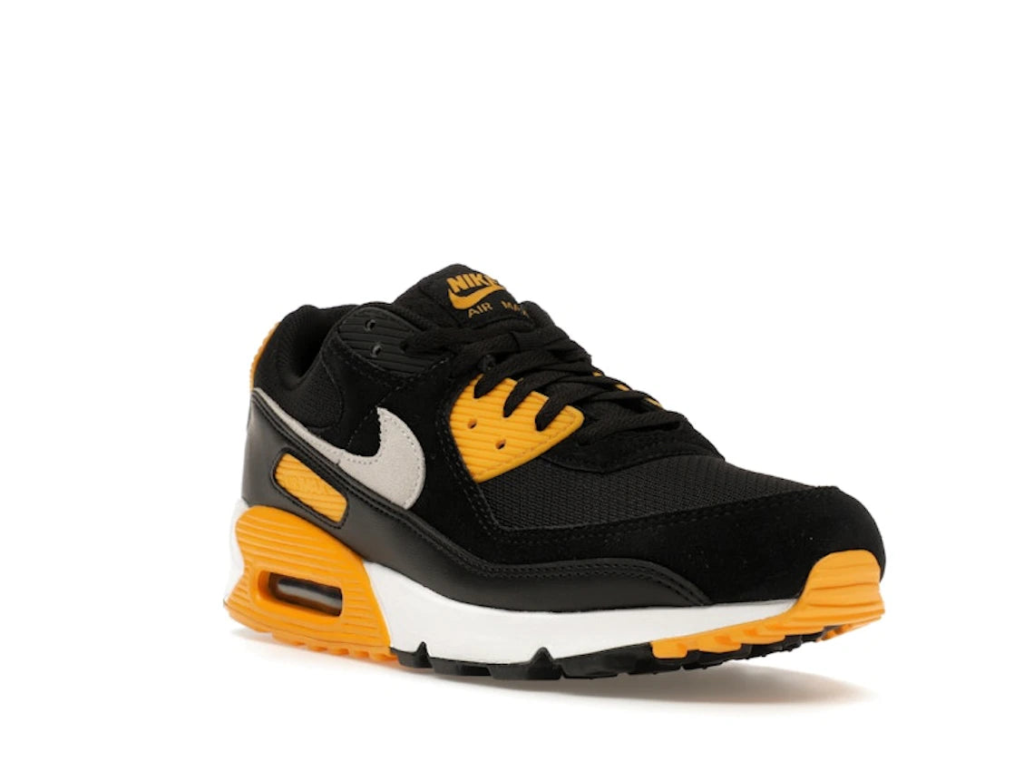 Nike Air Max 90 Black University Gold White - vue secondaire A