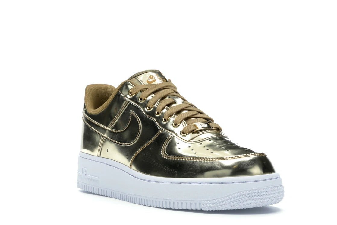 Nike Air Force 1 Low Metallic Gold (Women's) - vue secondaire A