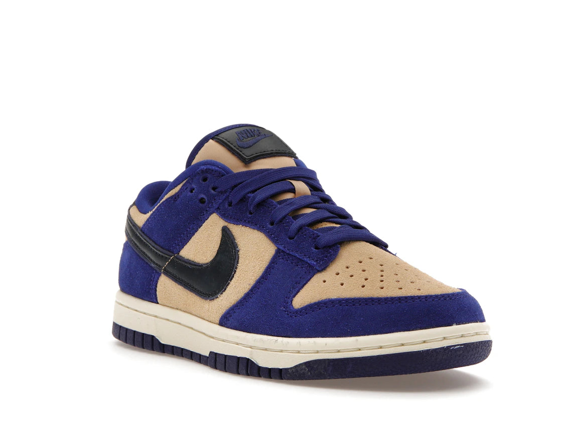 Nike Dunk Low LX Blue Suede (Women's) - vue secondaire A