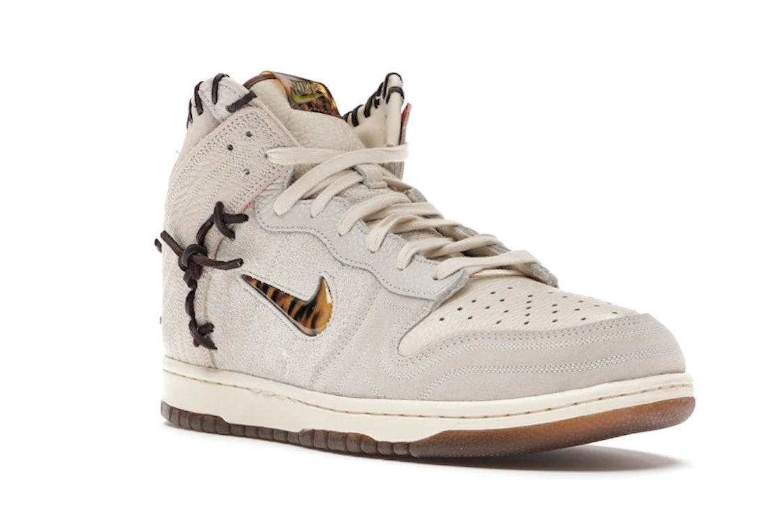 Nike Dunk High Bodega Sail Multi (Friends and Family) - vue secondaire A