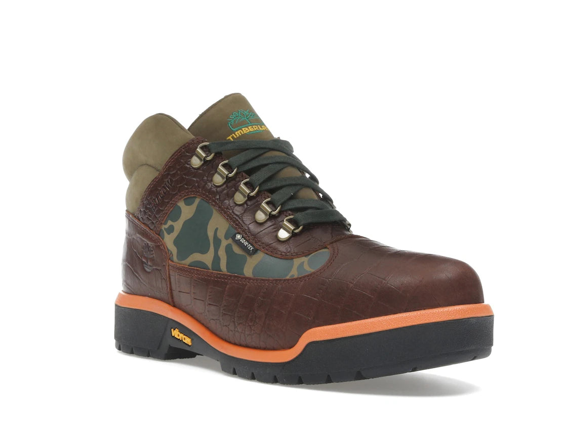 Timberland Field Boot Mid Lace Up Gore-Tex Starcow Medium Brown Camo - vue secondaire A