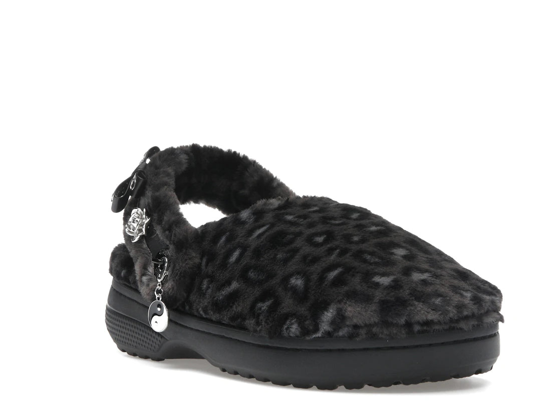 Crocs Classic Unfurgettable Clog Black Leopard - vue secondaire A