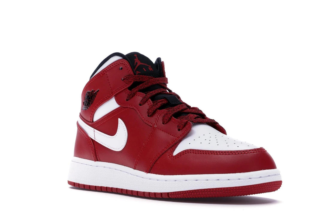 Jordan 1 Mid Chicago (GS) - vue secondaire A