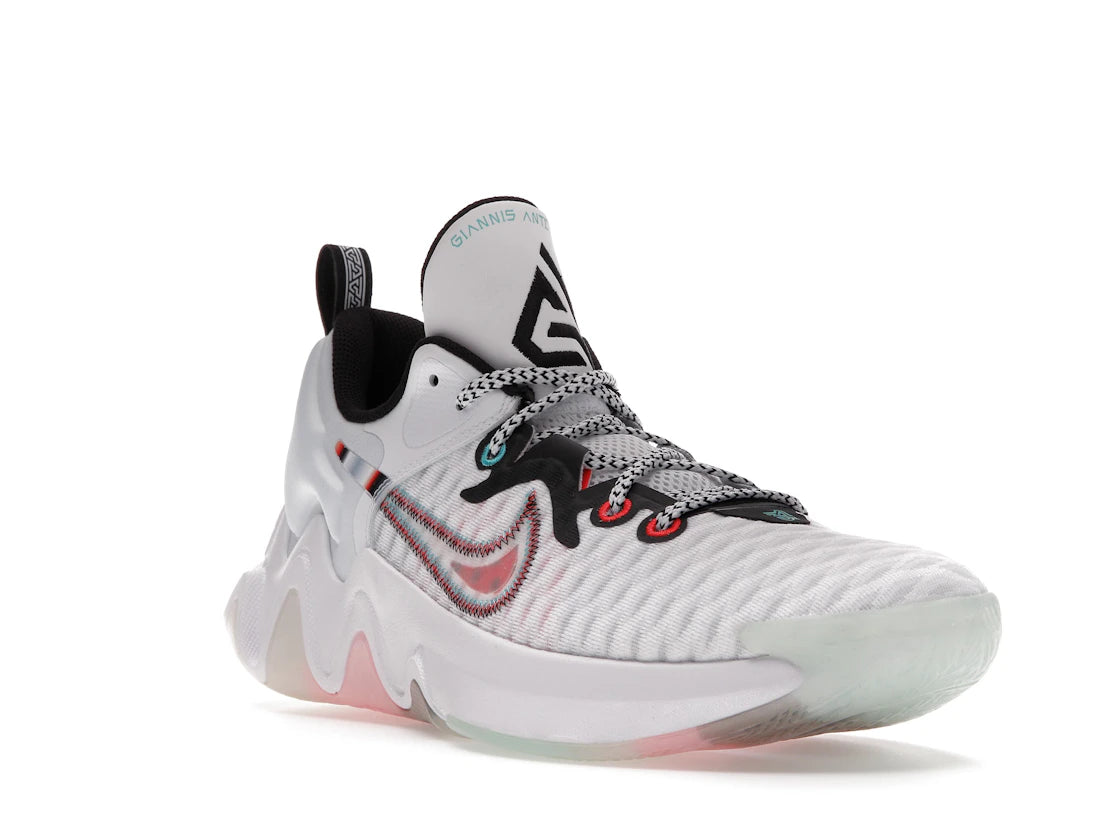 Nike Giannis Immortality White Clear - vue secondaire A