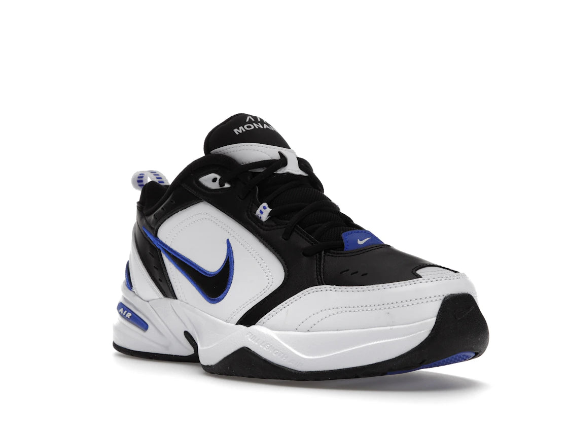 Nike Air Monarch IV 4E Wide White Blue - vue secondaire A