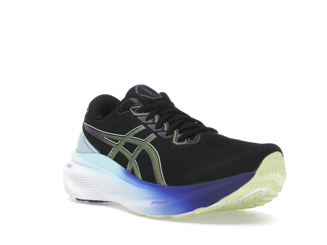 ASICS Gel-Kayano 30 Black Glow Yellow (Women's) - vue secondaire A