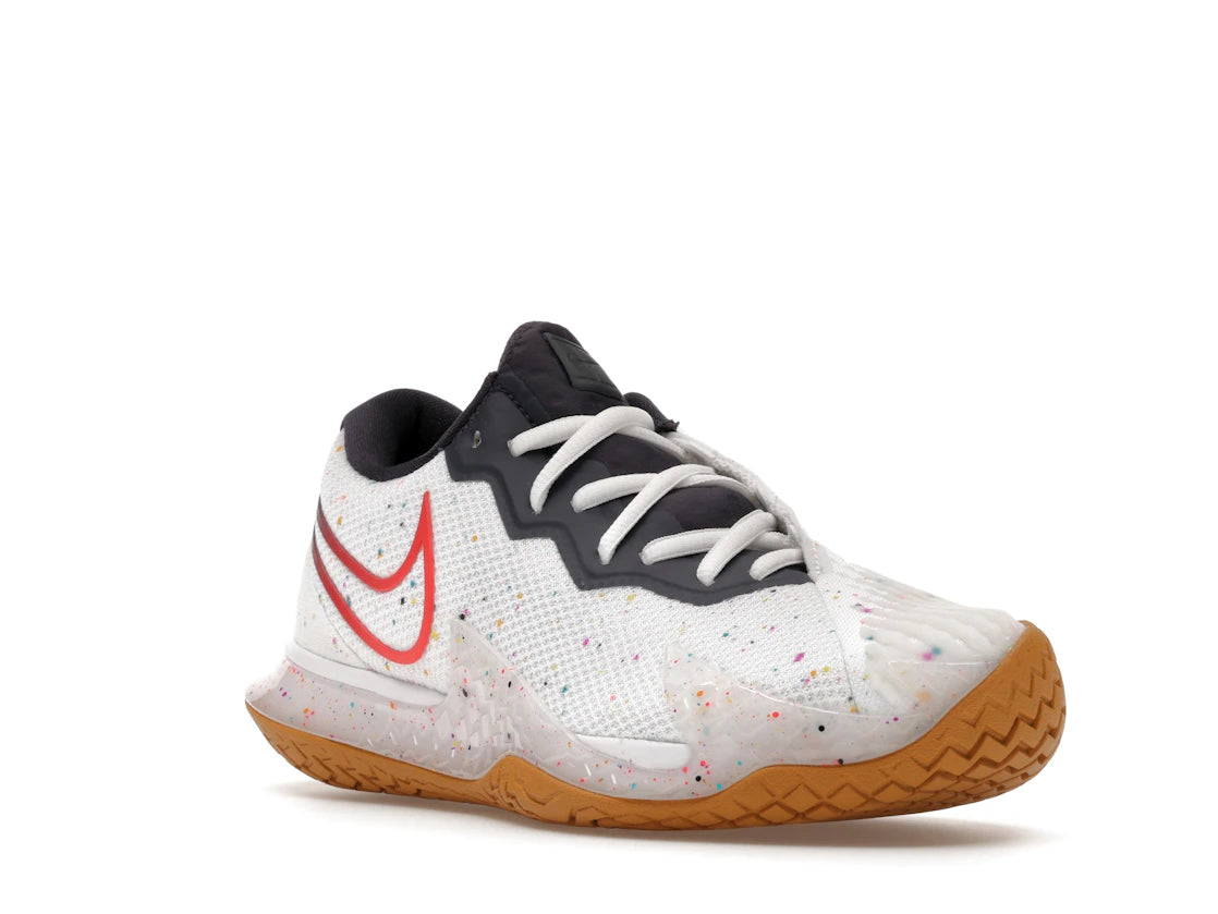 Nike Court Air Zoom Vapor Cage 4 HC White Gridiron - vue secondaire A