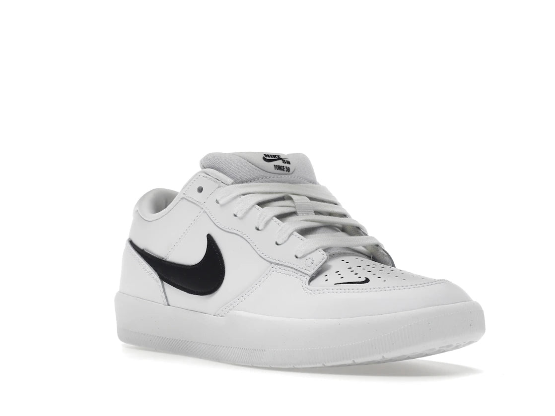 Nike SB Force 58 Premium White Black - vue secondaire A