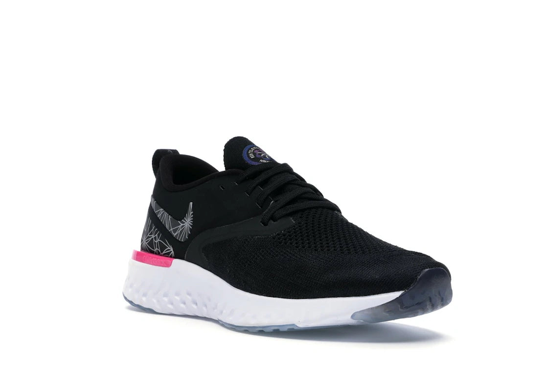 Nike Odyssey React Flyknit 2 Black - vue secondaire A