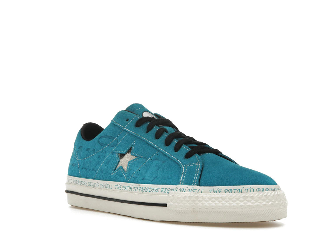 Converse One Star Pro Ox Sean Pablo Rapid Teal - vue secondaire A