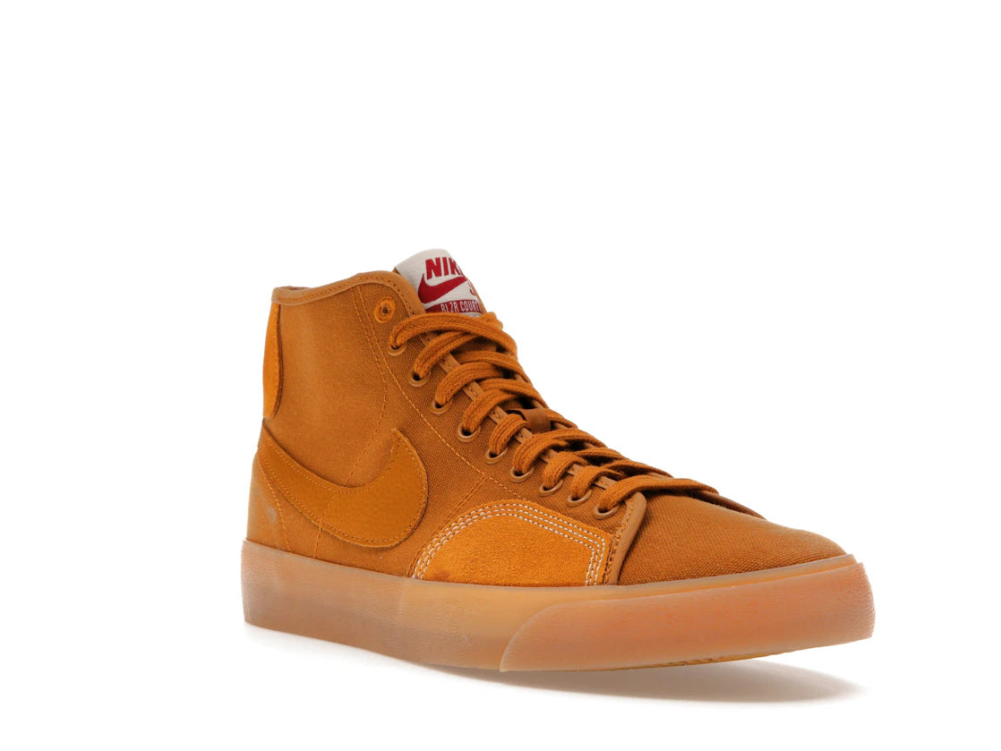 Nike SB Blazer Court Mid Premium Desert Ocher - vue secondaire A