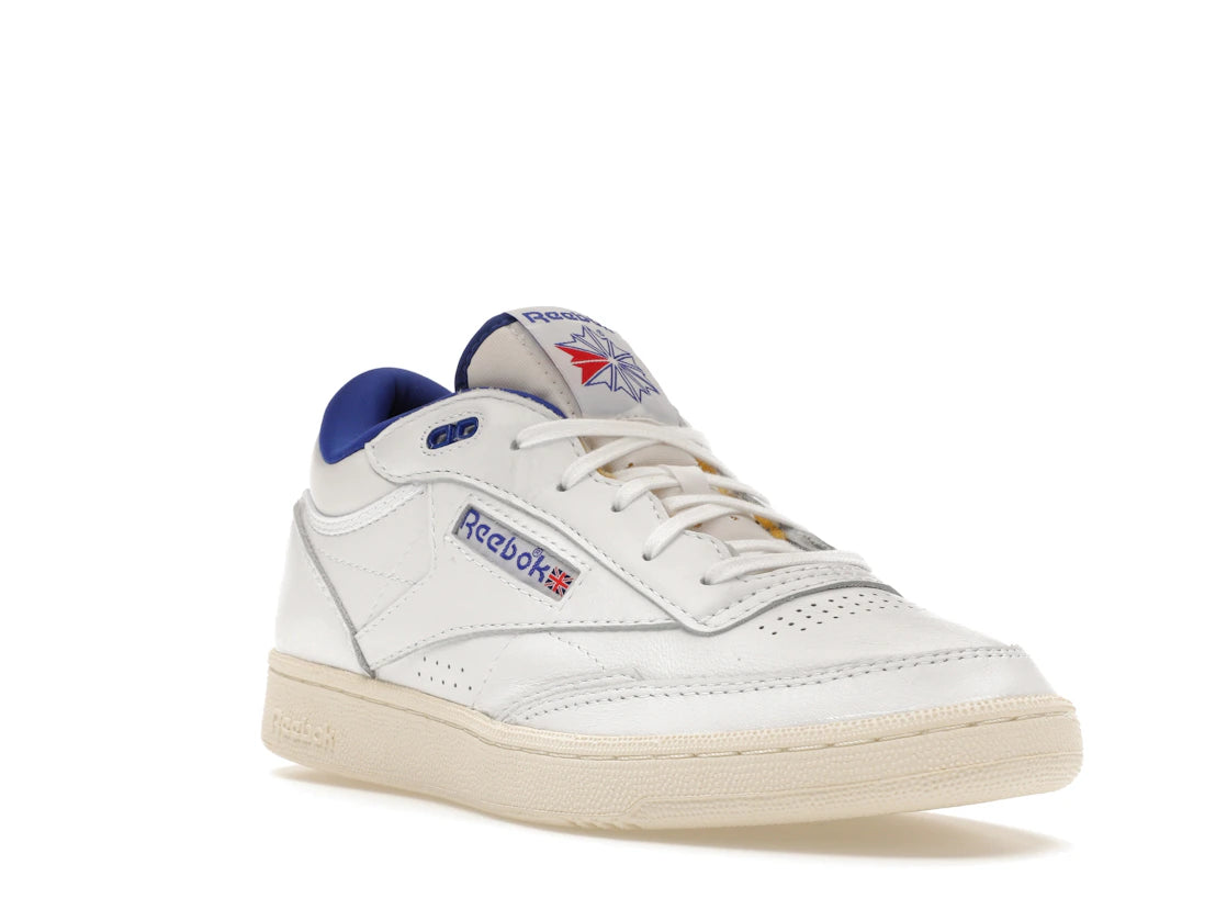 Reebok Club C Mid II Vintage White Bright Cobalt - vue secondaire A