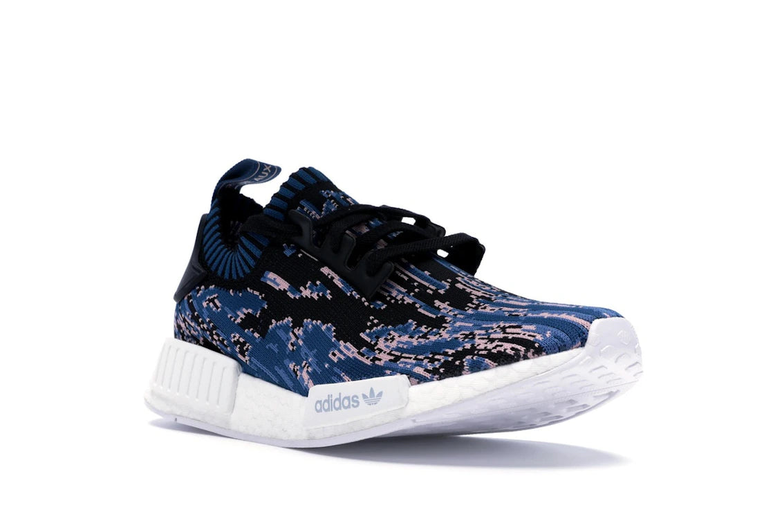 adidas NMD R1 SNS Datamosh 2.0 Blue Night - vue secondaire A