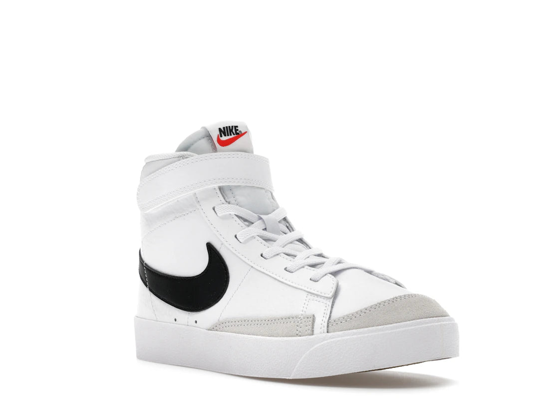 Nike Blazer Mid 77 Black White (PS) - vue secondaire A