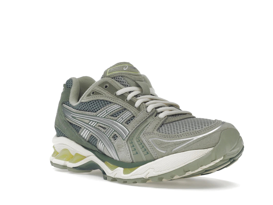 ASICS Gel-Kayano 14 Olive Grey Pure Silver - vue secondaire A