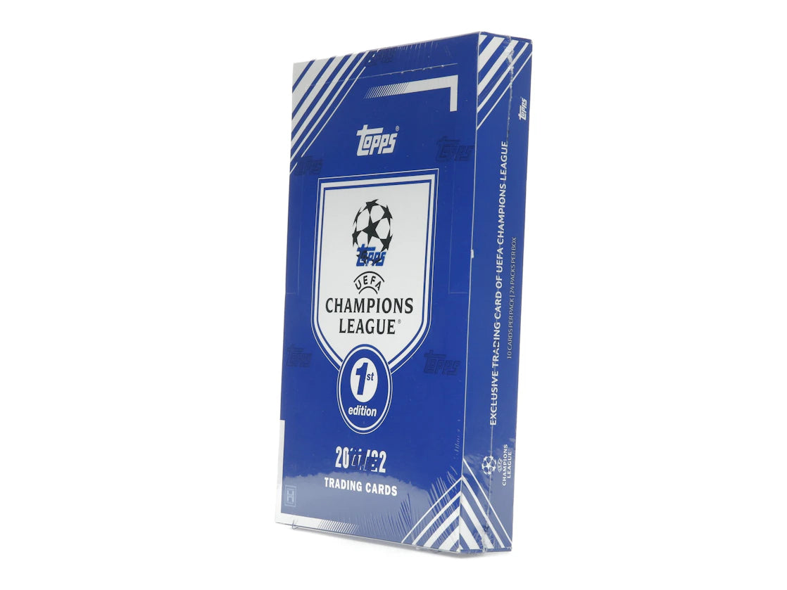 2021-22 Topps UEFA Champions League Soccer 1st Edition Hobby Box - vue secondaire A