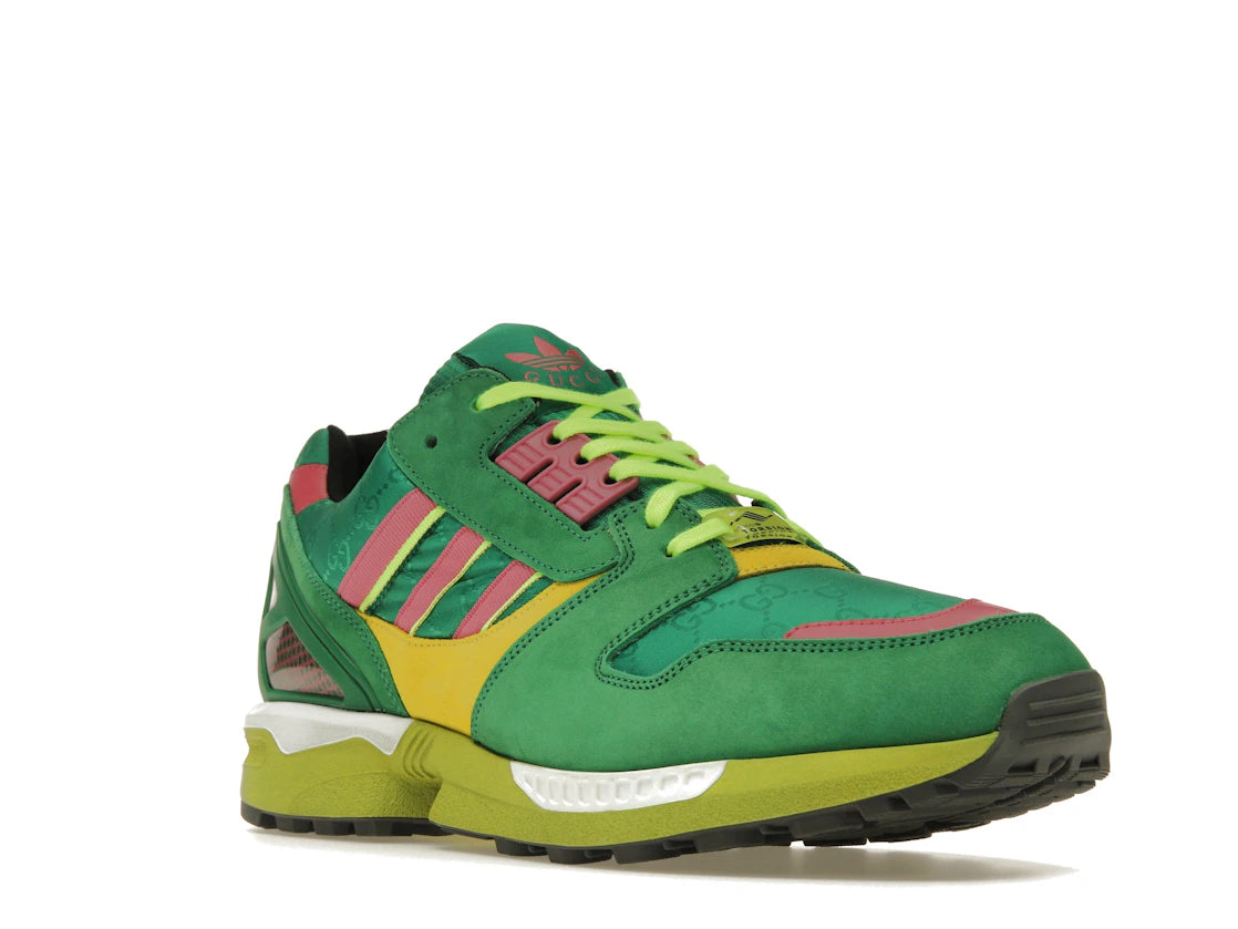 adidas x Gucci ZX 8000 Green GG Monogram - vue secondaire A