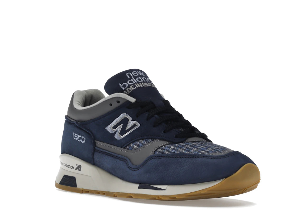 New Balance 1500 MiUK Navy Gray Harris Tweed - vue secondaire A