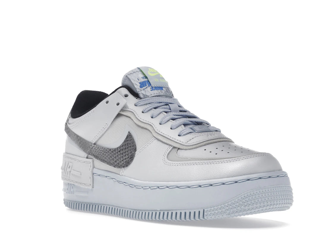 Nike Air Force 1 Low Shadow Pure Platinum Snakeskin Blue (Women's) - vue secondaire A