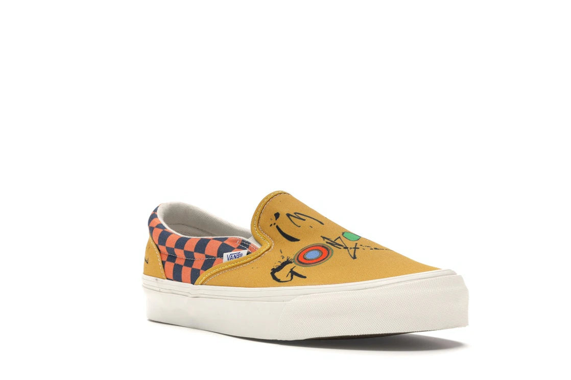 Vans Slip-On Ralph Steadman Checkerboard Orange - vue secondaire A