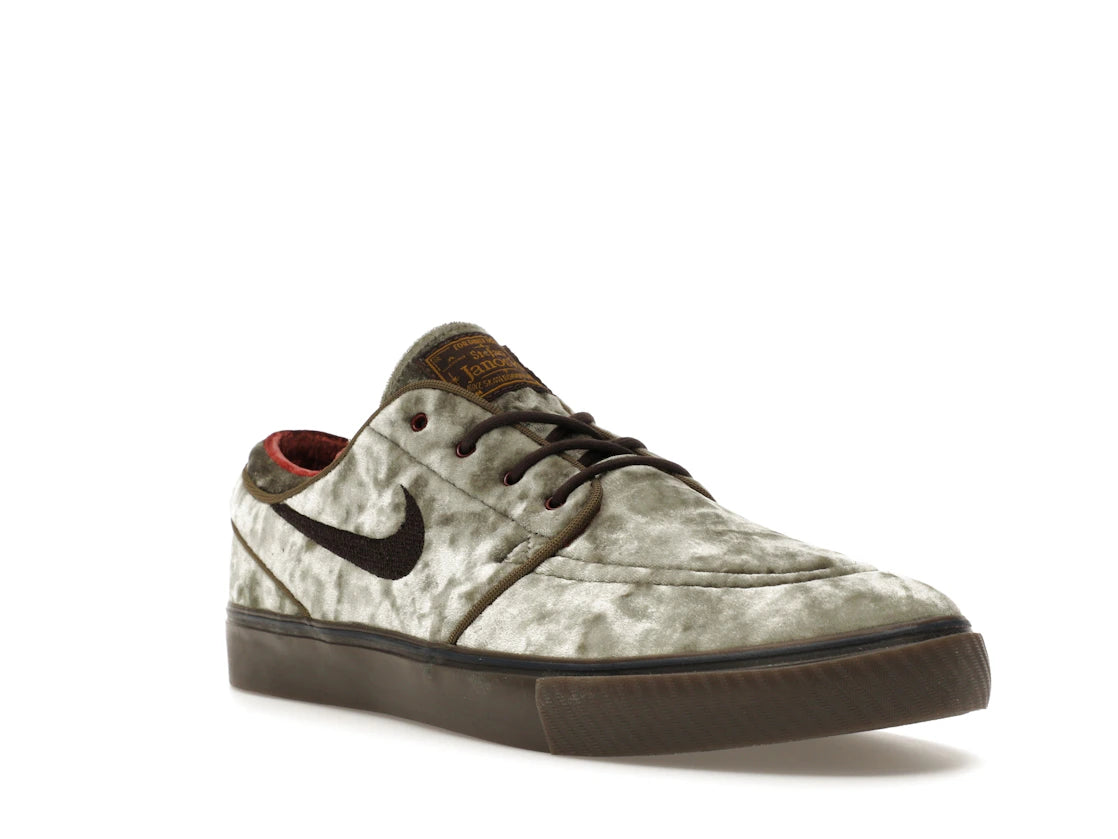 Nike SB Zoom Janoski OG+ SE Medium Olive Baroque Brown Dark Team Red Velvet Brown - vue secondaire A
