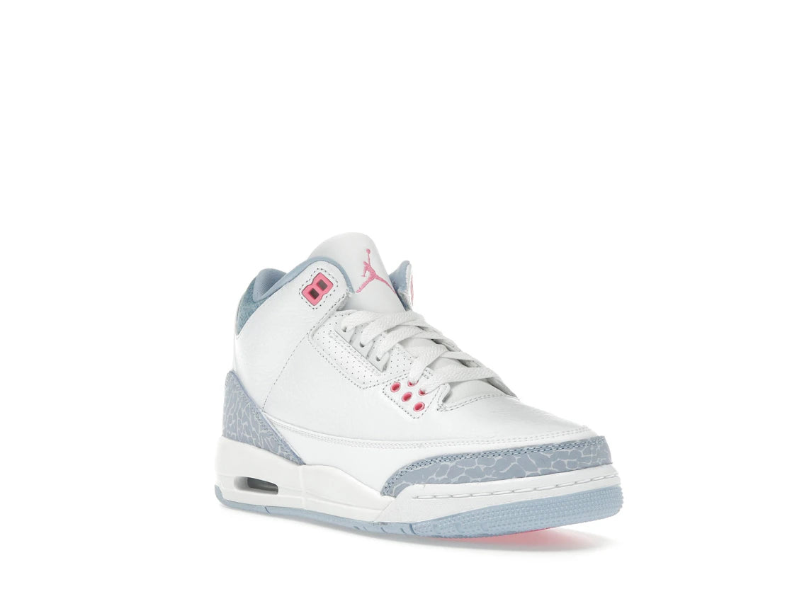Jordan 3 Retro White Cobalt Bliss (GS) - vue secondaire A