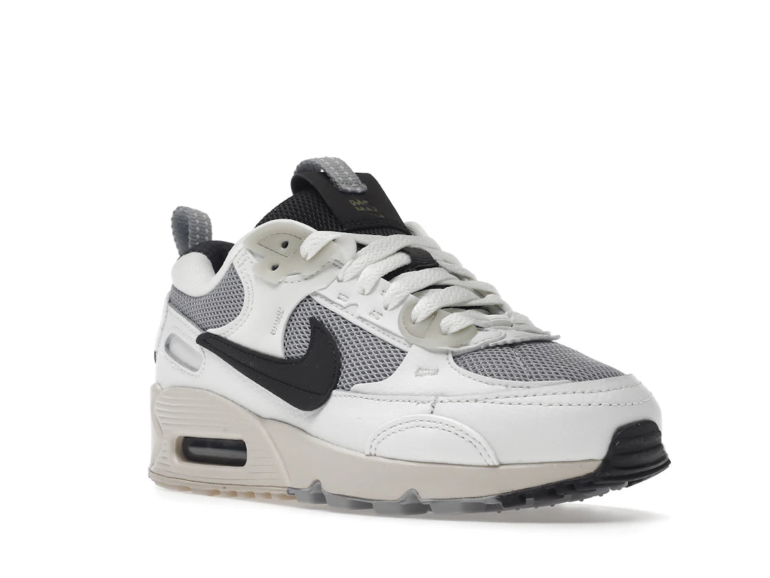 Nike Air Max 90 Futura Wolf Grey Summit White Light Orewood Brown Medium Ash (Women's) - vue secondaire A