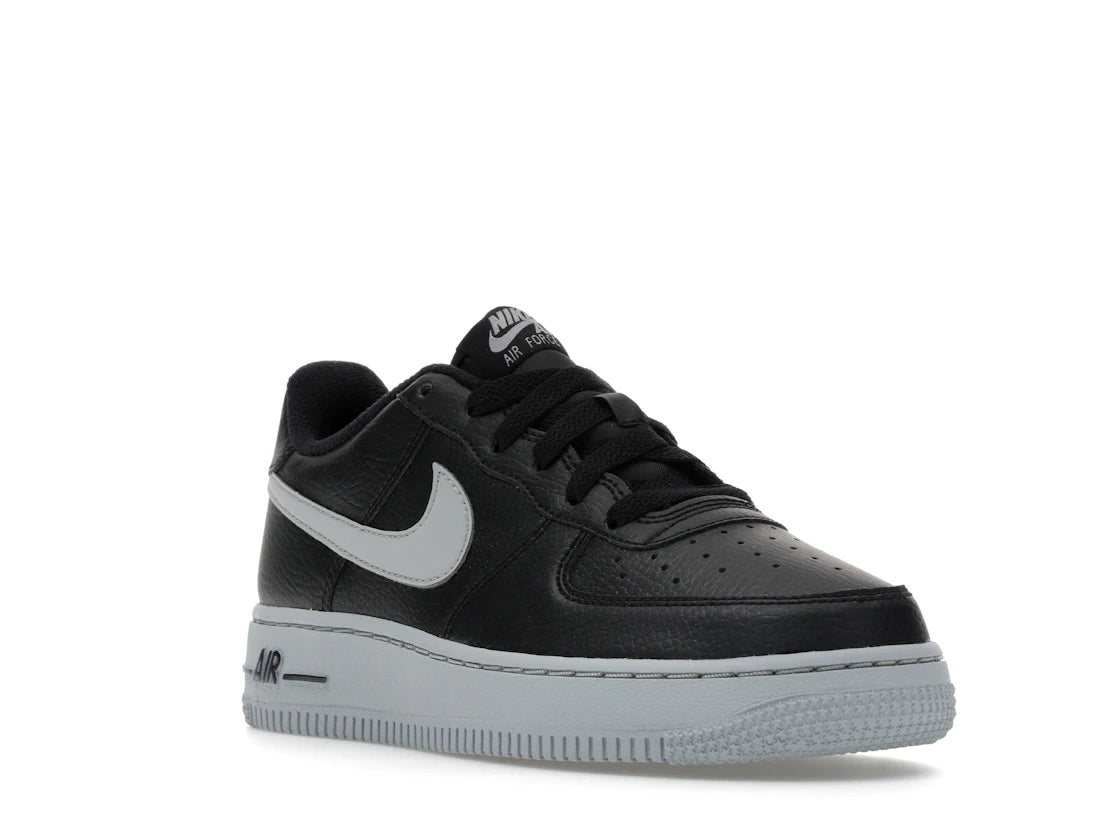 Nike Air Force 1 Low Black Wolf Grey (GS) - vue secondaire A