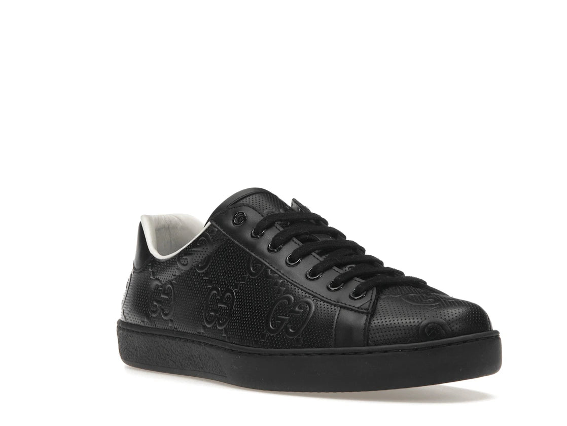 Gucci Ace Black GG - vue secondaire A