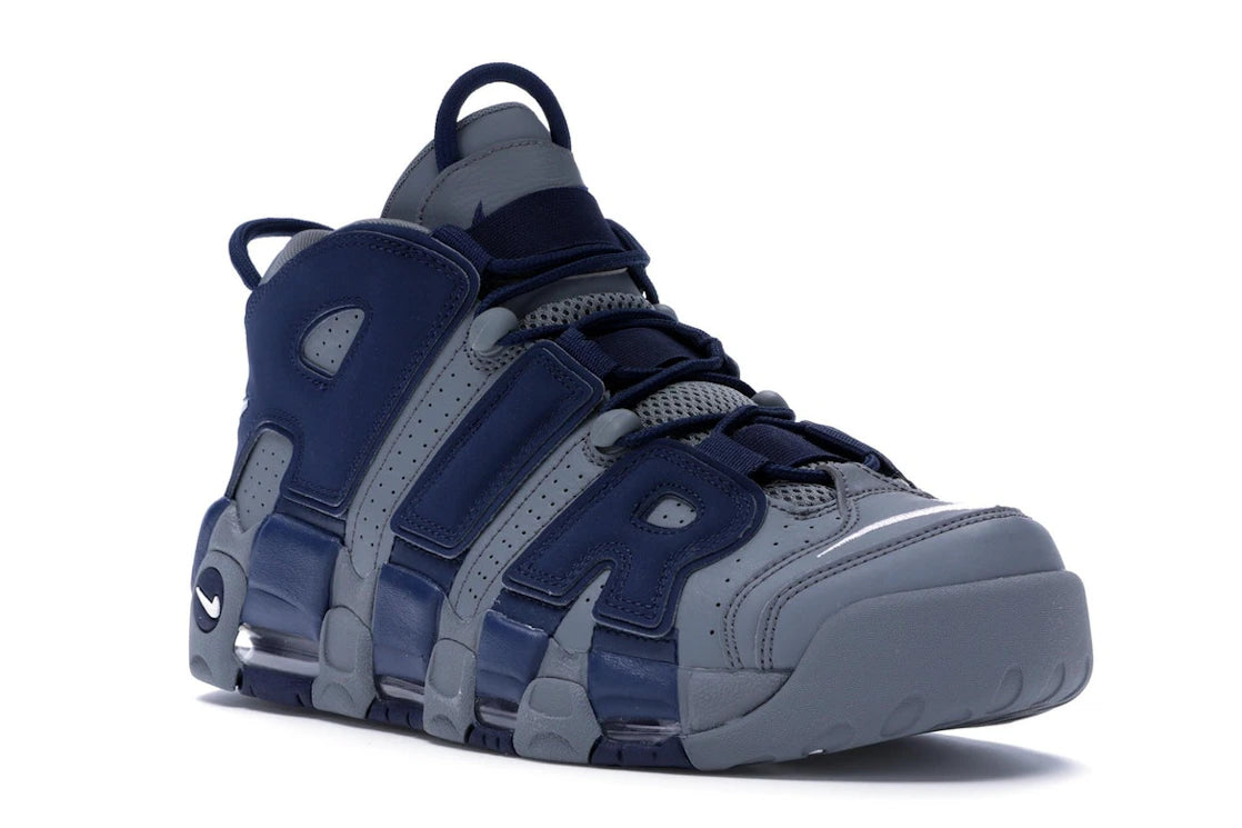 Nike Air More Uptempo Cool Grey Midnight Navy - vue secondaire A