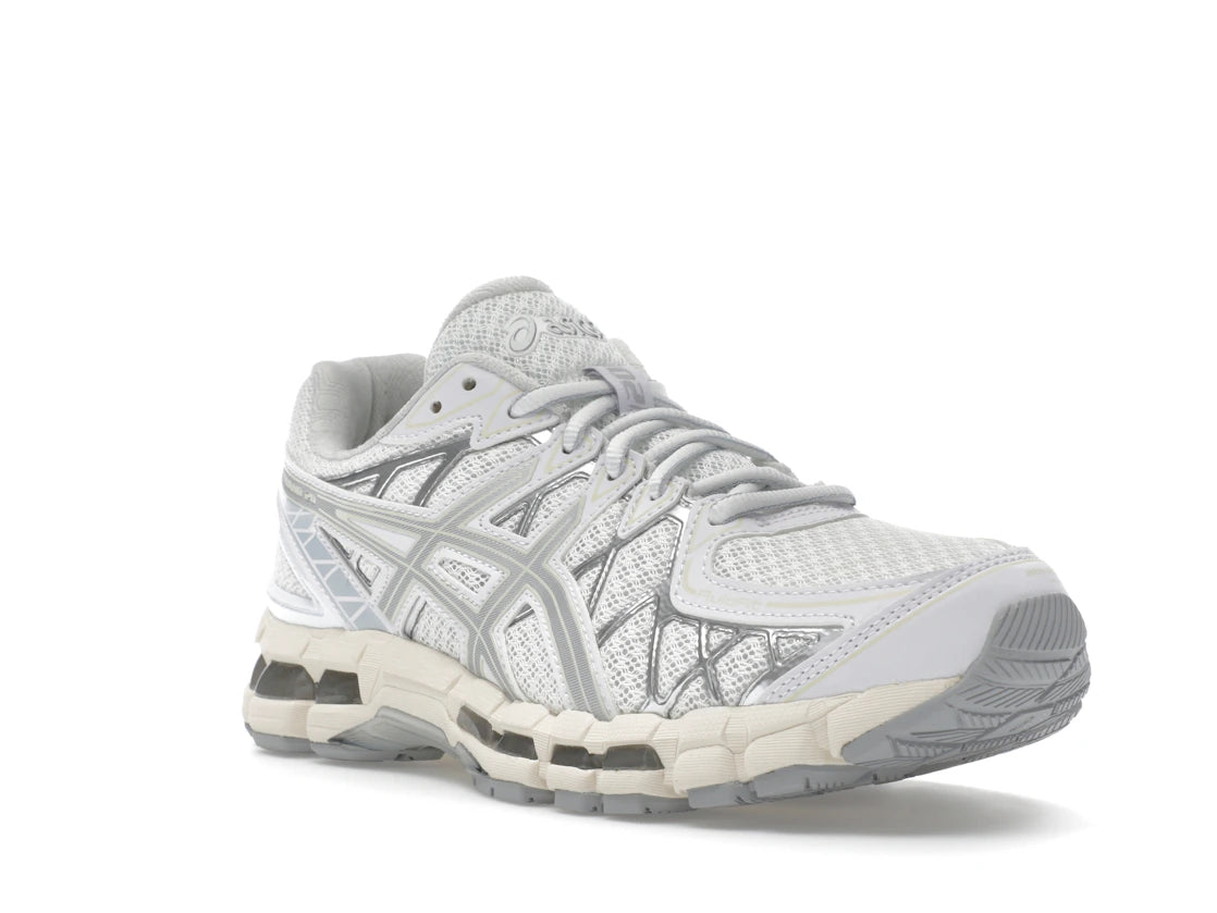 ASICS Gel-Kayano 20 Weiß Reines Silber - vue secondaire A