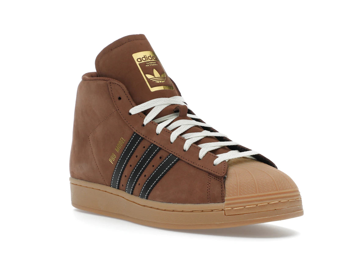 adidas Pro Model Preloved Brown Core Black Ivory - vue secondaire A