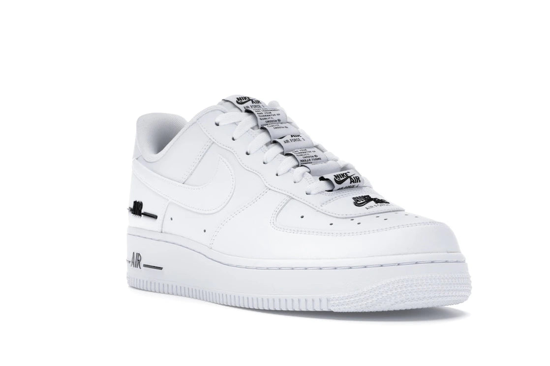 Nike Air Force 1 Low Double Air Low White Black - vue secondaire A