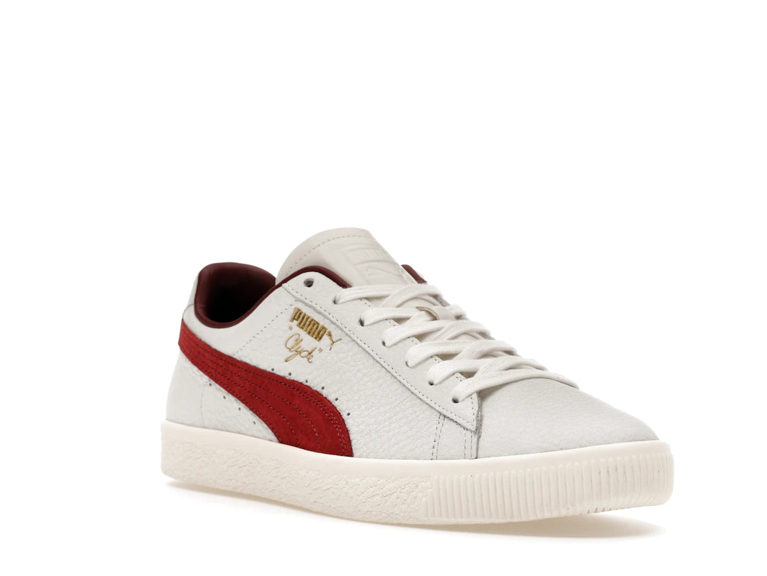 Puma Clyde Made in Italy White Intense Red - vue secondaire A