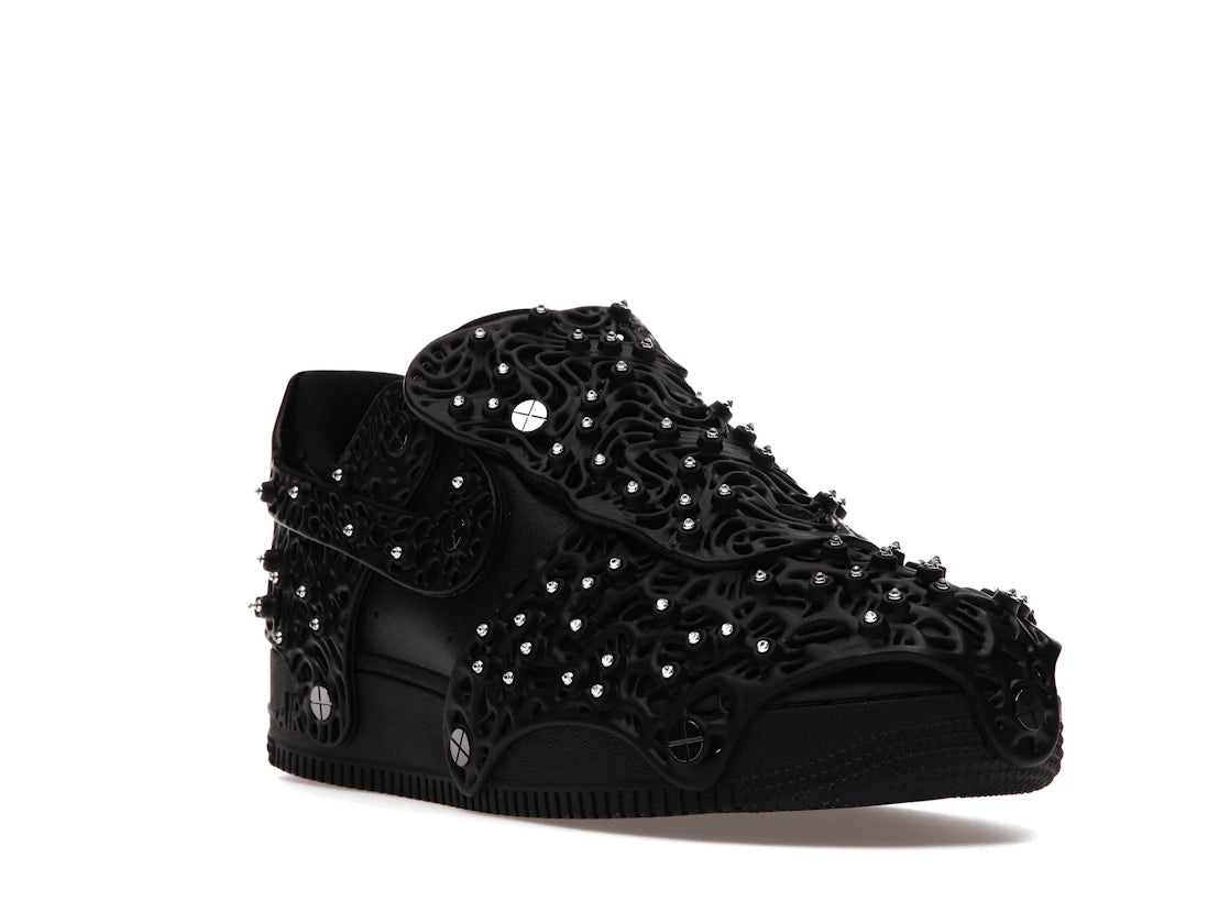 Nike Air Force 1 Low Swarovski Retroreflective Crystals Black (Women's) - vue secondaire A