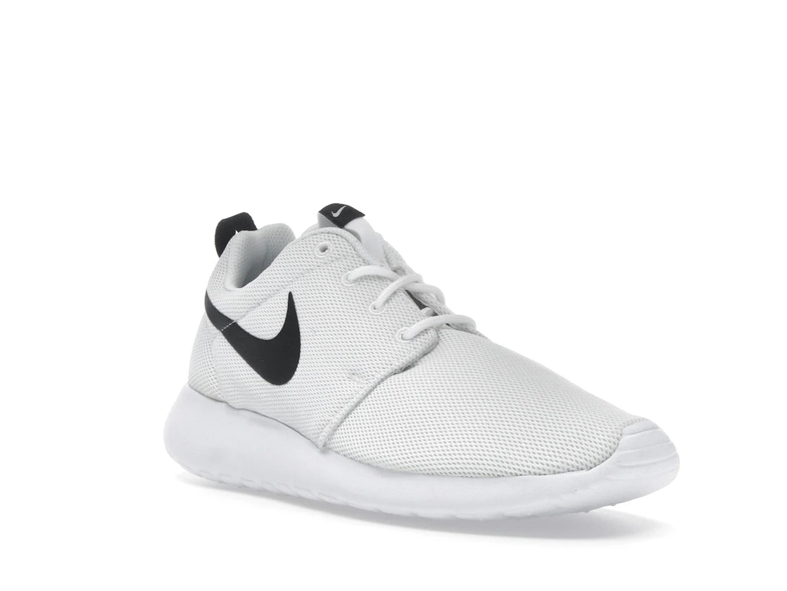 Nike Roshe One White/White-Black (Women's) - vue secondaire A