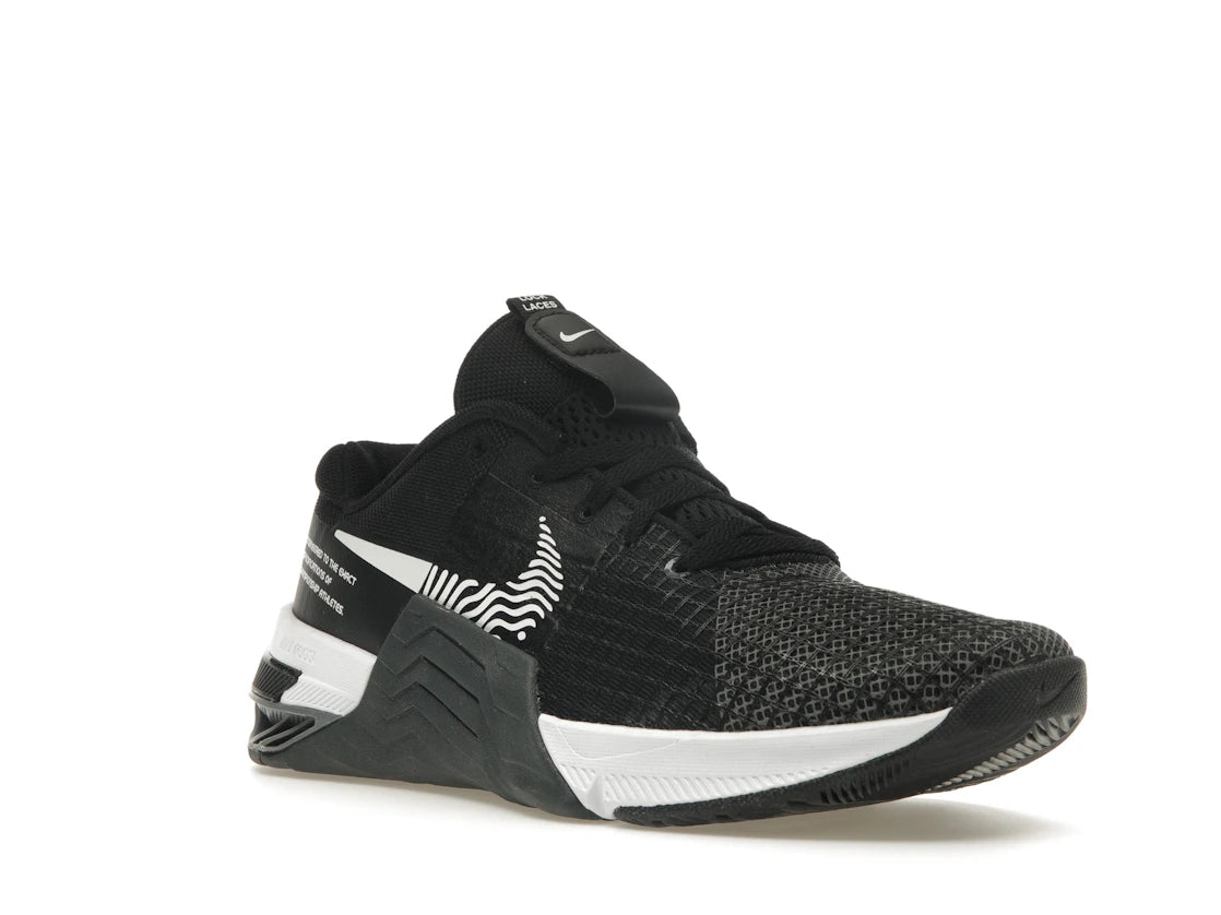 Nike Metcon 8 Schwarz Weiß - vue secondaire A