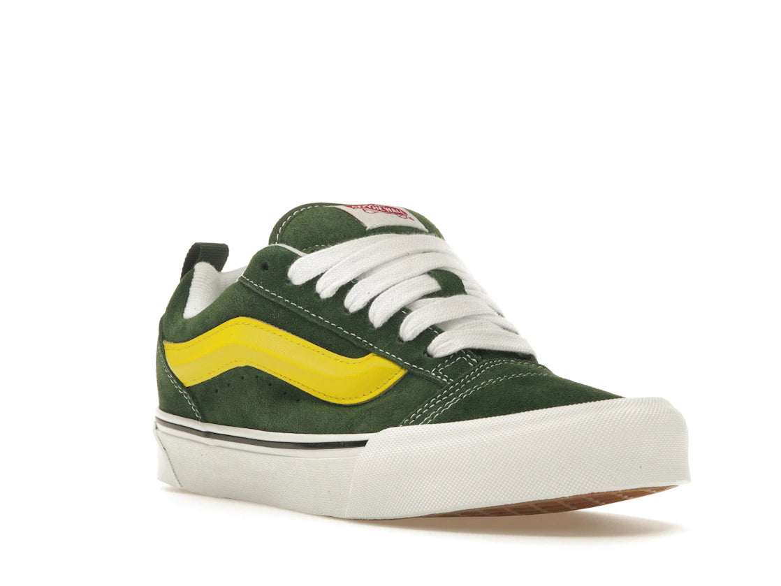 Vans Knu Skool Green Yellow - vue secondaire A