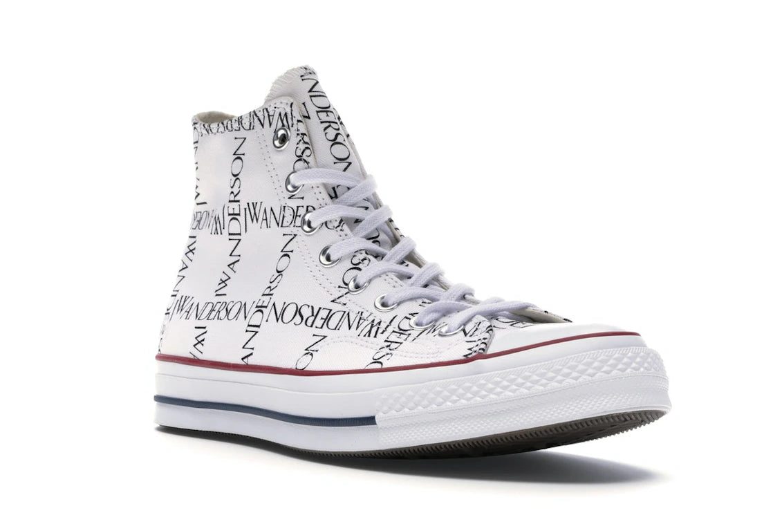 Converse Chuck Taylor All Star 70 Hi Grid JW Anderson White - vue secondaire A
