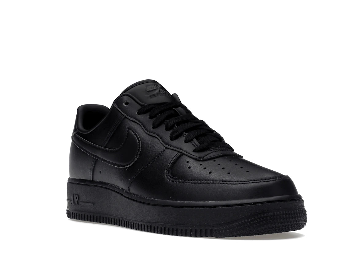 Nike Air Force 1 Low '07 Fresh Black Anthracite - vue secondaire A