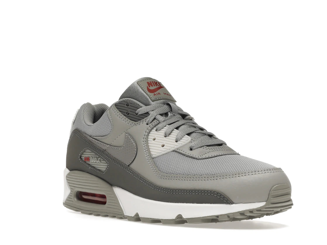 Nike Air Max 90 Grey Red - vue secondaire A