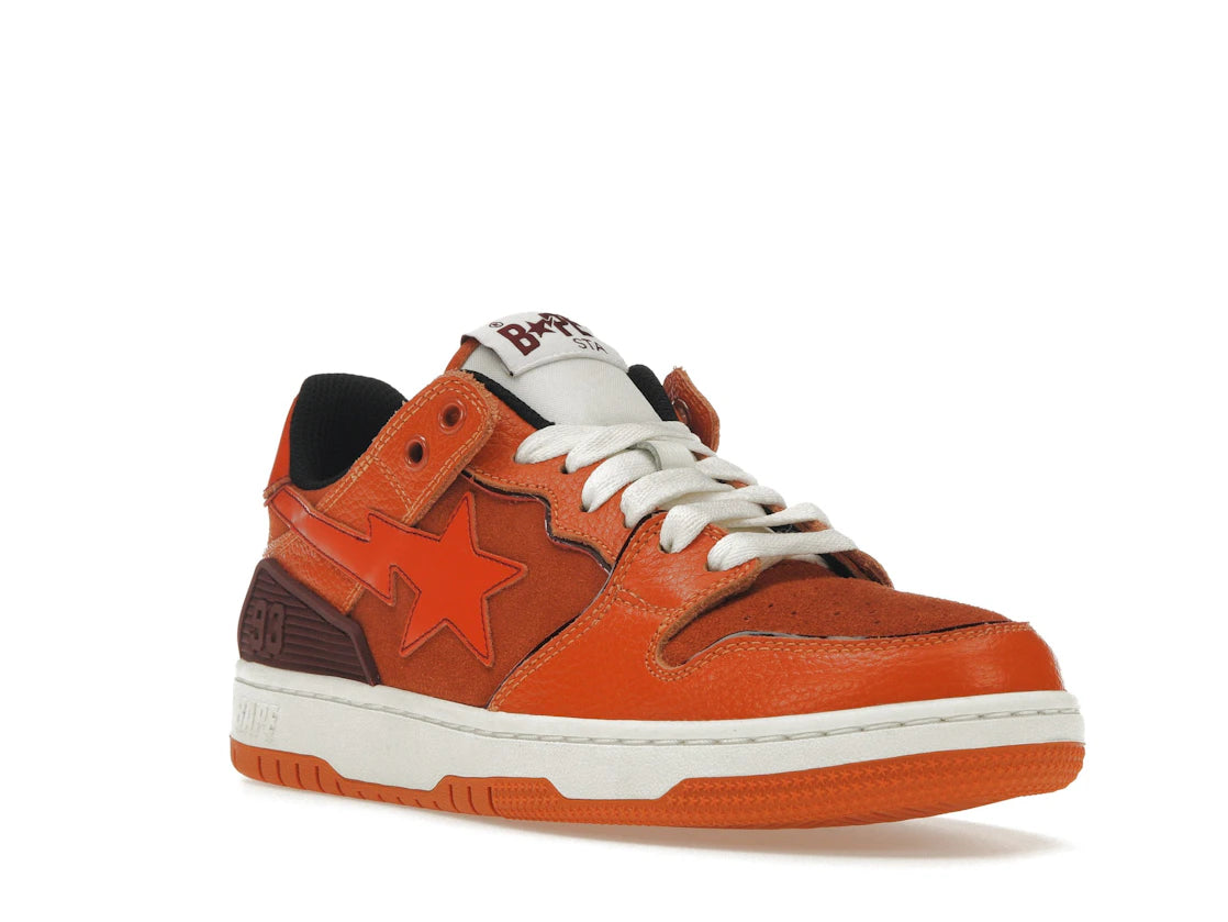 A Bathing Ape Bape SK8 Sta Orange Brown - vue secondaire A