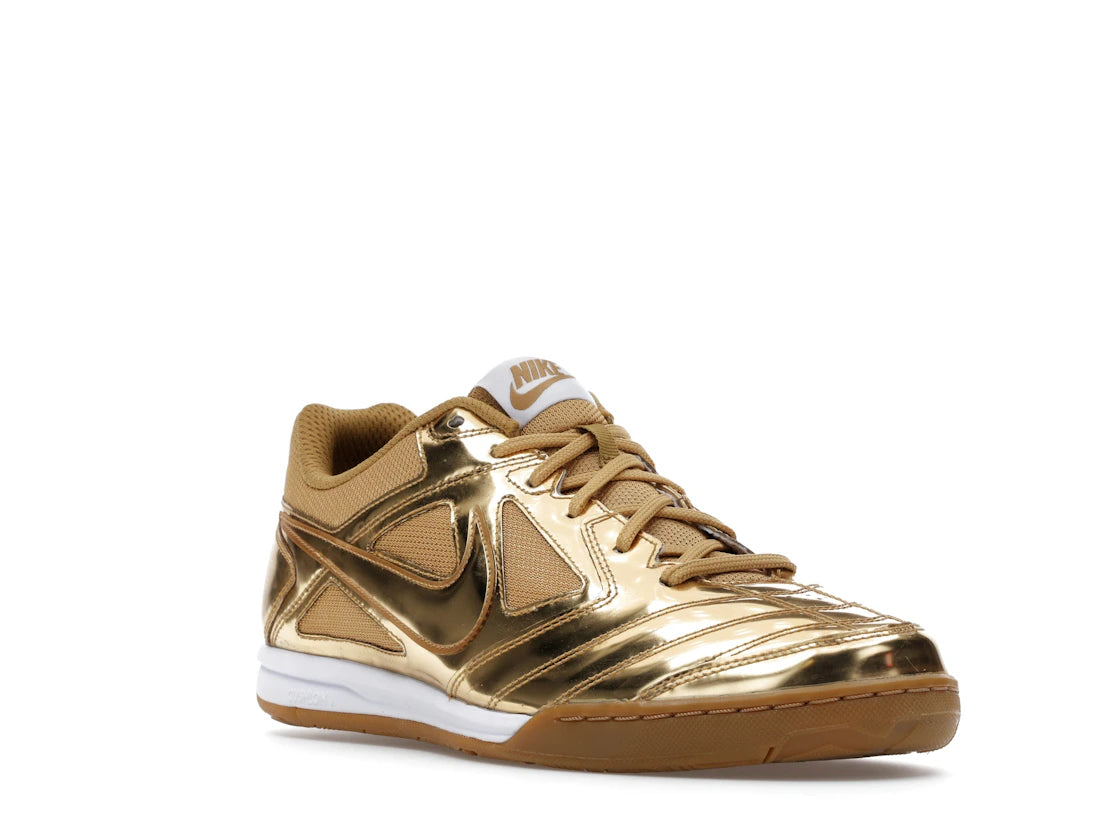 Nike Gato LV8 Metallic Gold White Gum Light Brown - vue secondaire A
