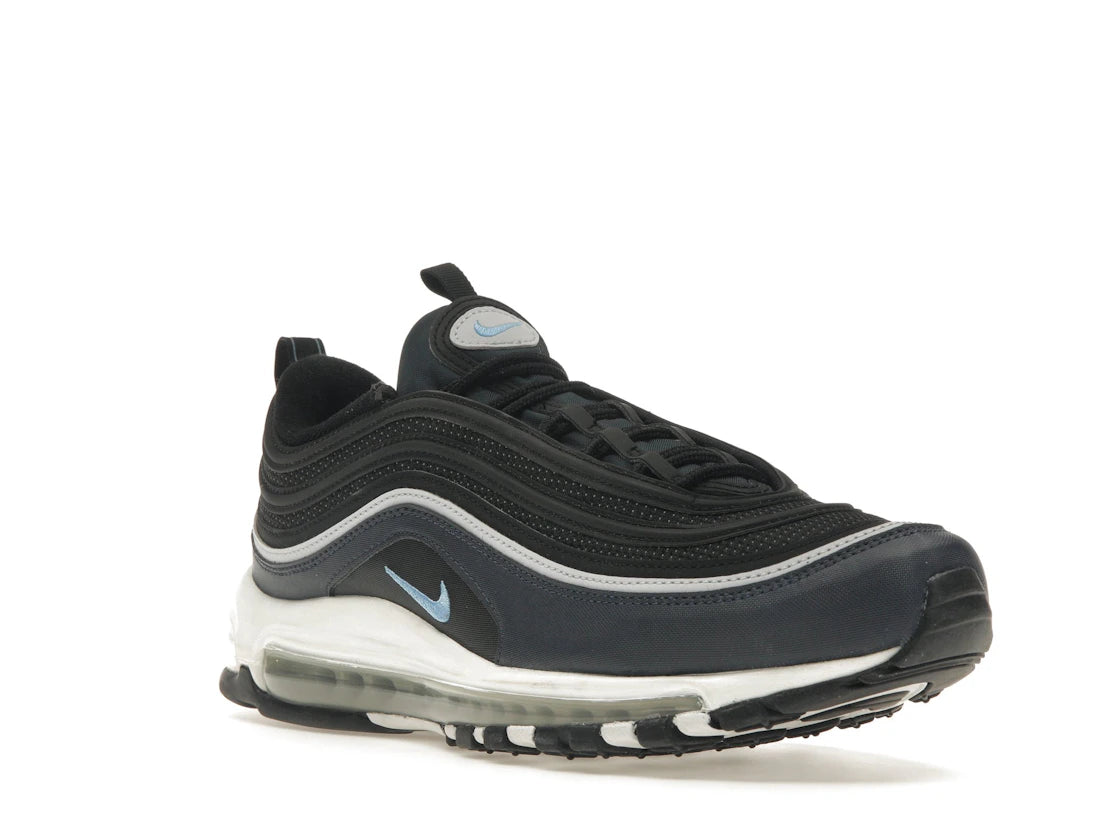Nike Air Max 97 Black Dark Obsidian University Blue - vue secondaire A