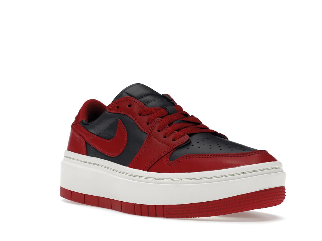 Jordan 1 Elevate Low Dark Grey Varsity Red (Women's) - vue secondaire A