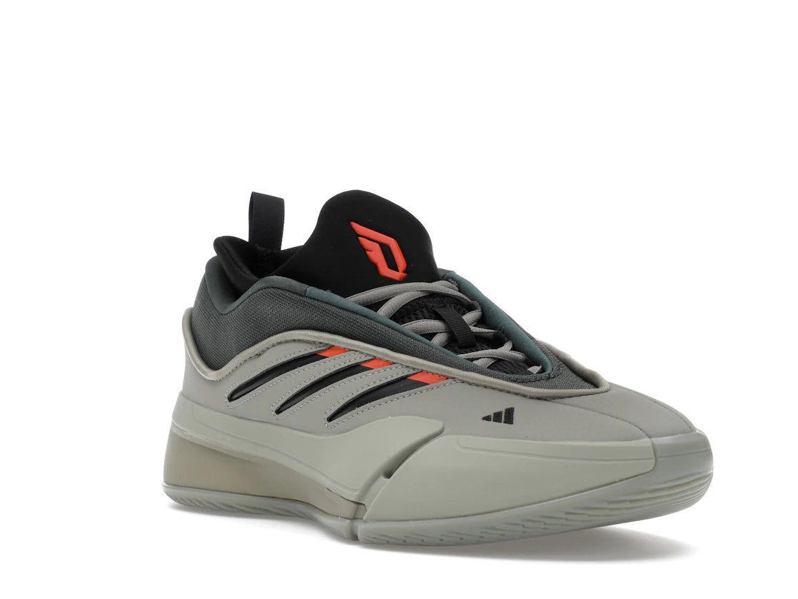 adidas Dame 9 Silver Pebble - vue secondaire A
